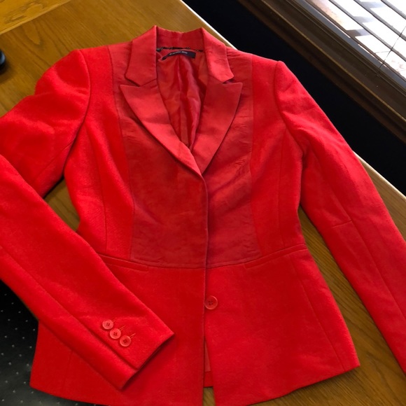 RACHEL Rachel Roy Jackets & Blazers - Rachel Roy red blazer *like new*